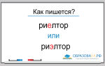 Как правильно пишется: «риелтор» или «риэлтор»
