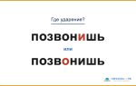 «ПозвонИшь» или «позвОнишь» — куда падает ударение?