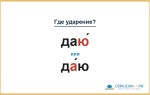 «ДаЮ́» или «дА́ю» — куда падает ударение?