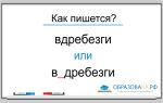Как пишется «вдребезги» или «в дребезги»